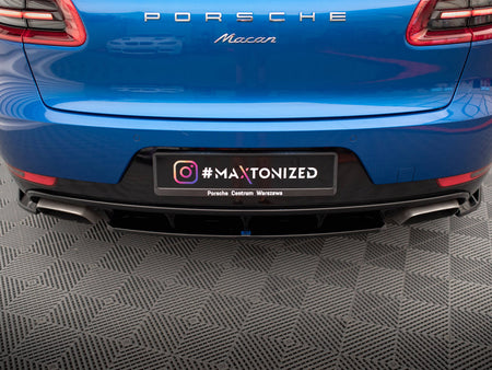 Maxton Design Central Rear Splitter Porsche Macan Mk1 - PO-MA-1-RD1G - Image 3