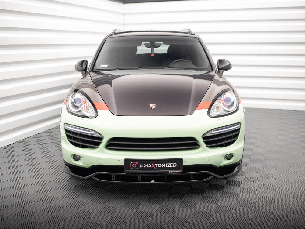 Maxton Design Front Splitter Porsche Cayenne Mk2 - PO-CAY-2-FD1G+FD1RG - Image 4