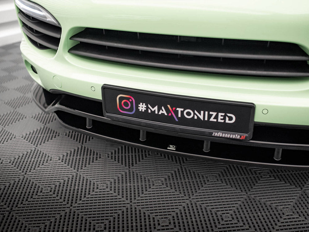 Maxton Design Front Splitter Porsche Cayenne Mk2 - PO-CAY-2-FD1G+FD1RG - Image 5