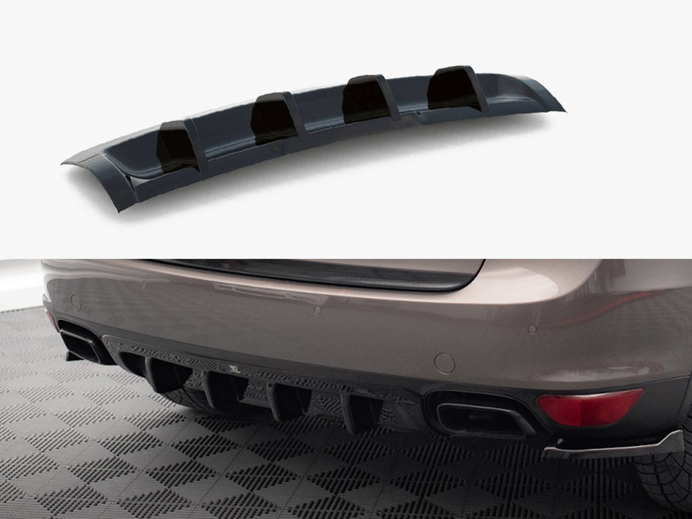Maxton Design Rear Valance Porsche Cayenne Mk2 - PO-CAY-2-RS1G - Image 1