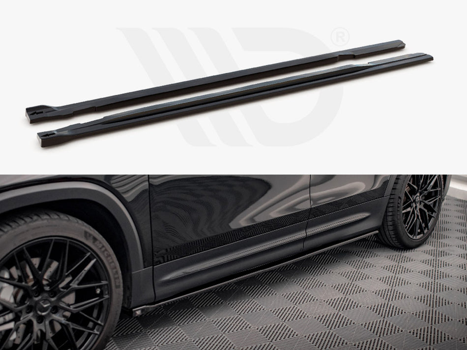 SIDE SKIRTS DIFFUSERS MERCEDES AMG GLB 35 X247