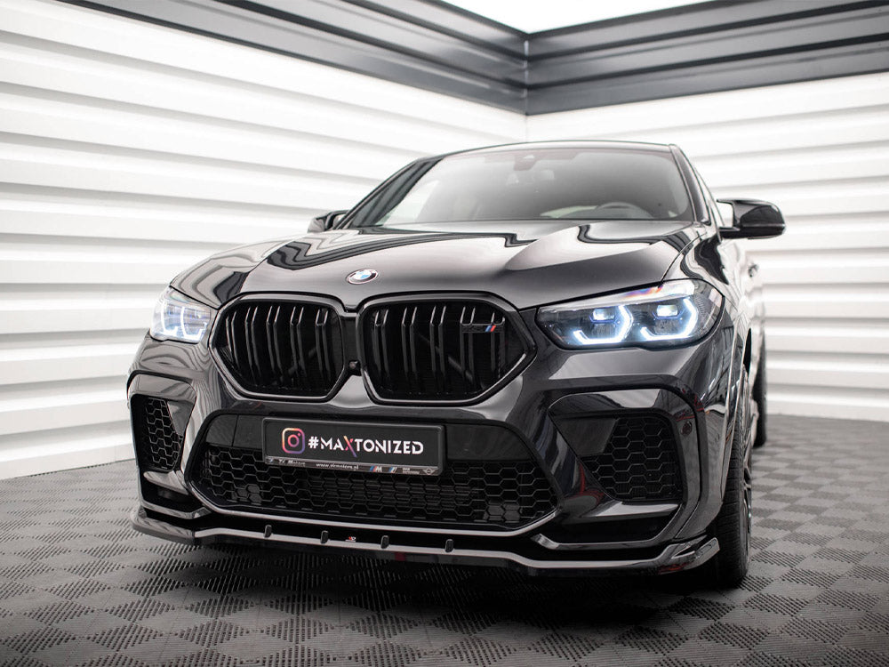 Maxton Design Front Splitter V.1 BMW X6 M F96 - BM-X6-F96-M-FD1G - Image 2