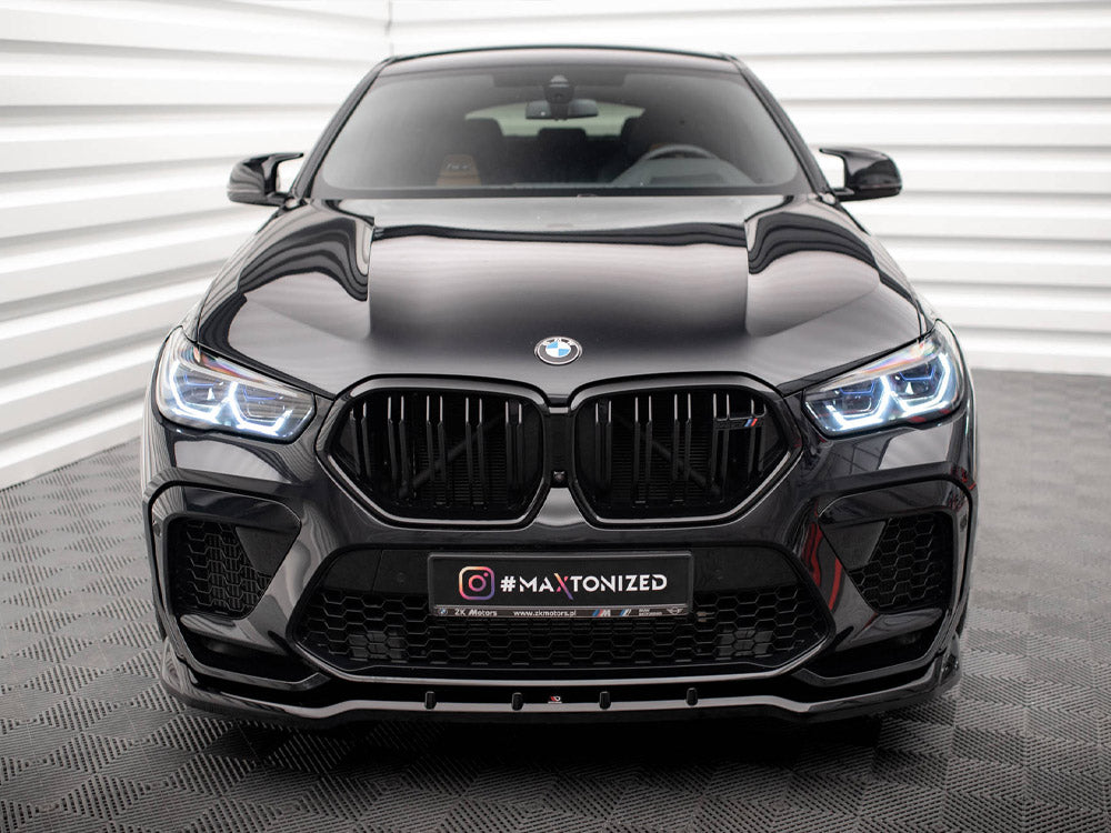 Maxton Design Front Splitter V.1 BMW X6 M F96 - BM-X6-F96-M-FD1G - Image 3
