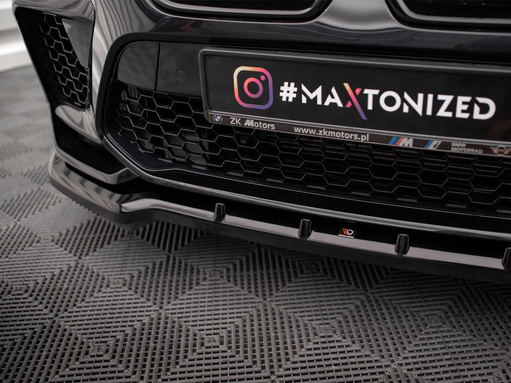 Maxton Design Front Splitter V.1 BMW X6 M F96 - BM-X6-F96-M-FD1G - Image 4