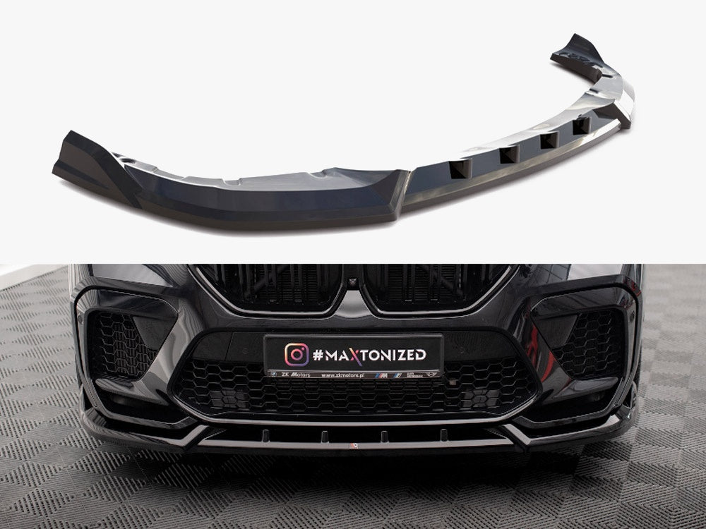 Maxton Design Front Splitter V.2 BMW X6 M F96 - BM-X6-F96-M-FD2G - Image 1