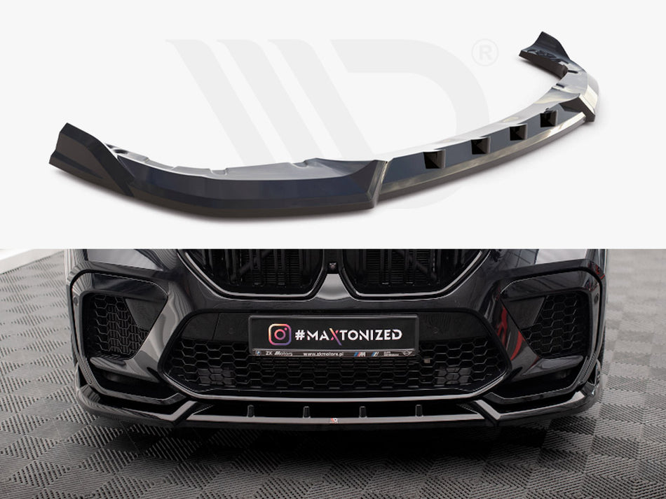 MAXTON DESIGN Front Splitter V.2 BMW X6 M F96