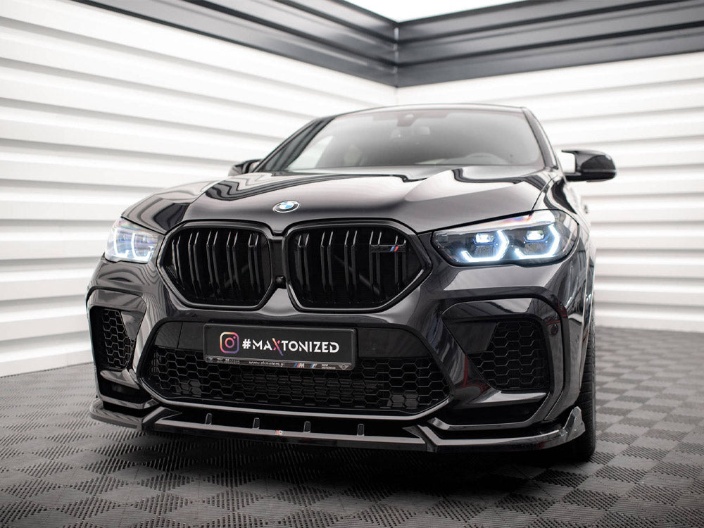 Maxton Design Front Splitter V.2 BMW X6 M F96 - BM-X6-F96-M-FD2G - Image 2
