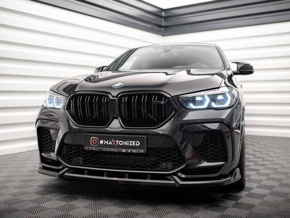Maxton Design Front Splitter V.2 BMW X6 M F96 - BM-X6-F96-M-FD2G - Image 2