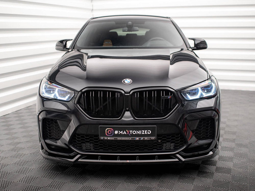 Maxton Design Front Splitter V.2 BMW X6 M F96 - BM-X6-F96-M-FD2G - Image 3