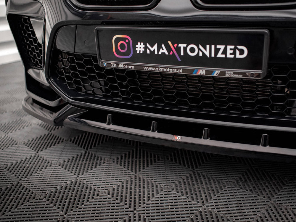Maxton Design Front Splitter V.2 BMW X6 M F96 - BM-X6-F96-M-FD2G - Image 4