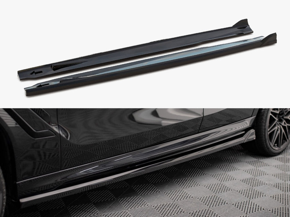 Maxton Design Side Skirts Diffusers BMW X6 M F96 / X6 M-Pack G06 - BM-X6-F96-M-SD1G - Image 1