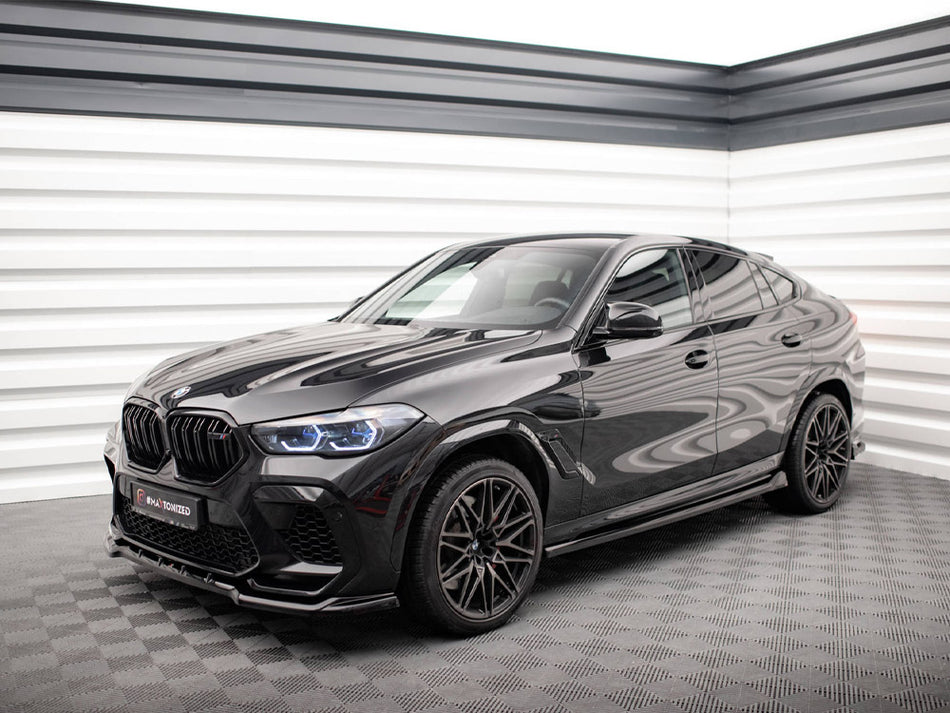 Maxton Design Side Skirts Diffusers BMW X6 M F96 / X6 M-Pack G06 - BM-X6-F96-M-SD1G - Image 2