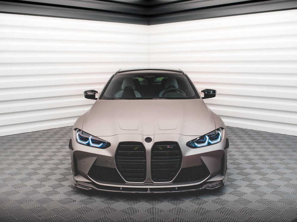 Maxton Design Carbon Fiber Front Splitter V.2 BMW M4 G82 / M3 G80 - CF-BM-4-G82-M-FD2-245-P - Image 5