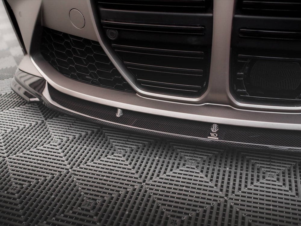 Maxton Design Carbon Fiber Front Splitter V.2 BMW M4 G82 / M3 G80 - CF-BM-4-G82-M-FD2-245-P - Image 8