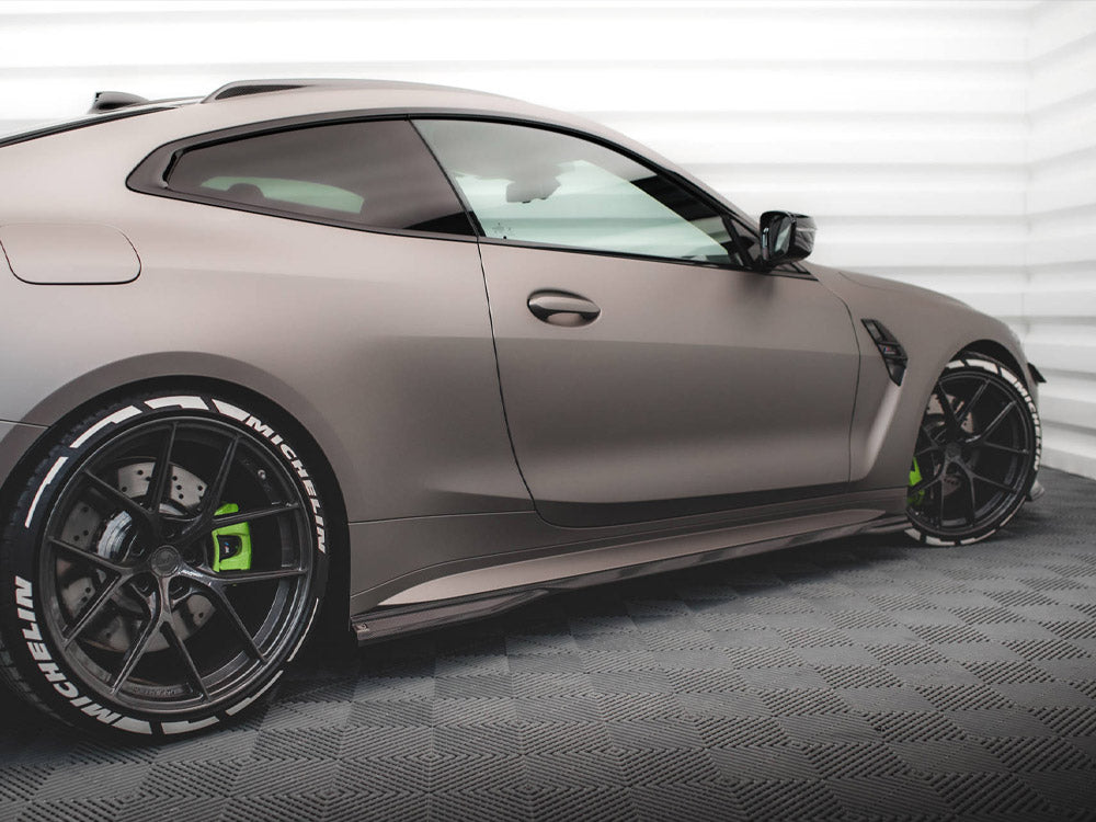 Maxton Design Carbon Fiber Side Skirts BMW M4 G82 - CF-BM-4-G82-M-SD1-245-P - Image 4