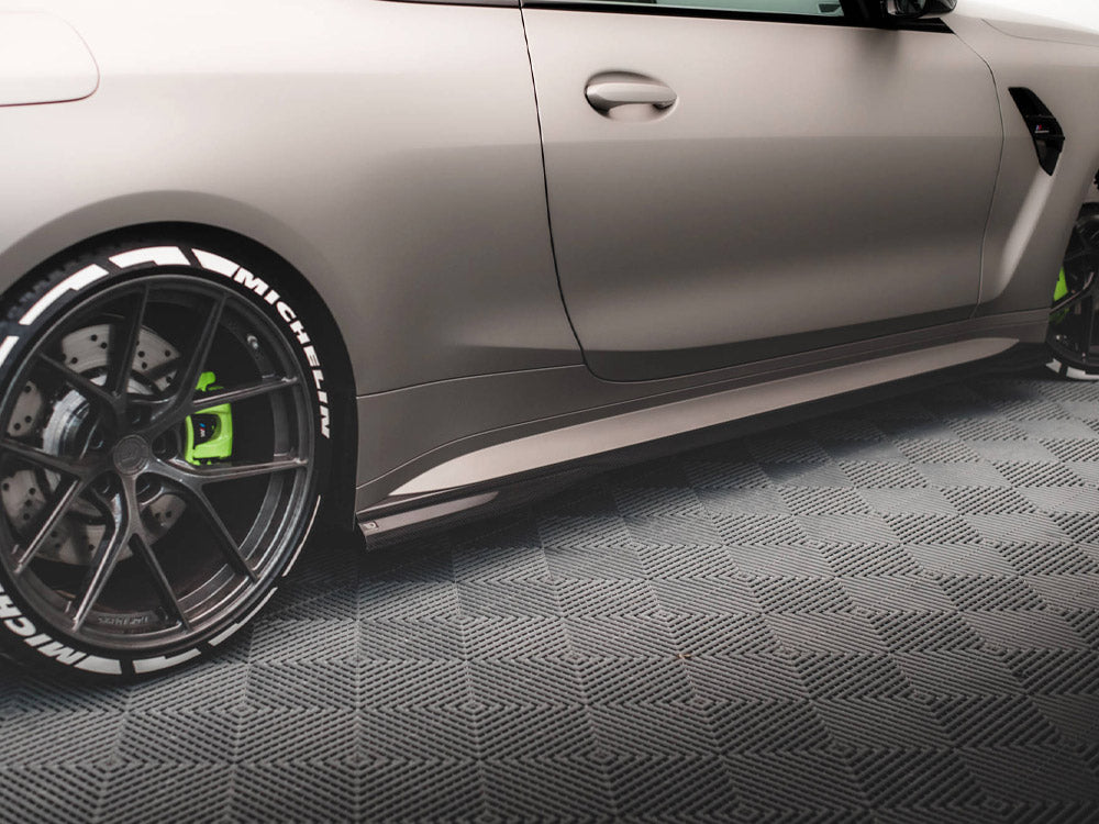 Maxton Design Carbon Fiber Side Skirts BMW M4 G82 - CF-BM-4-G82-M-SD1-245-P - Image 6