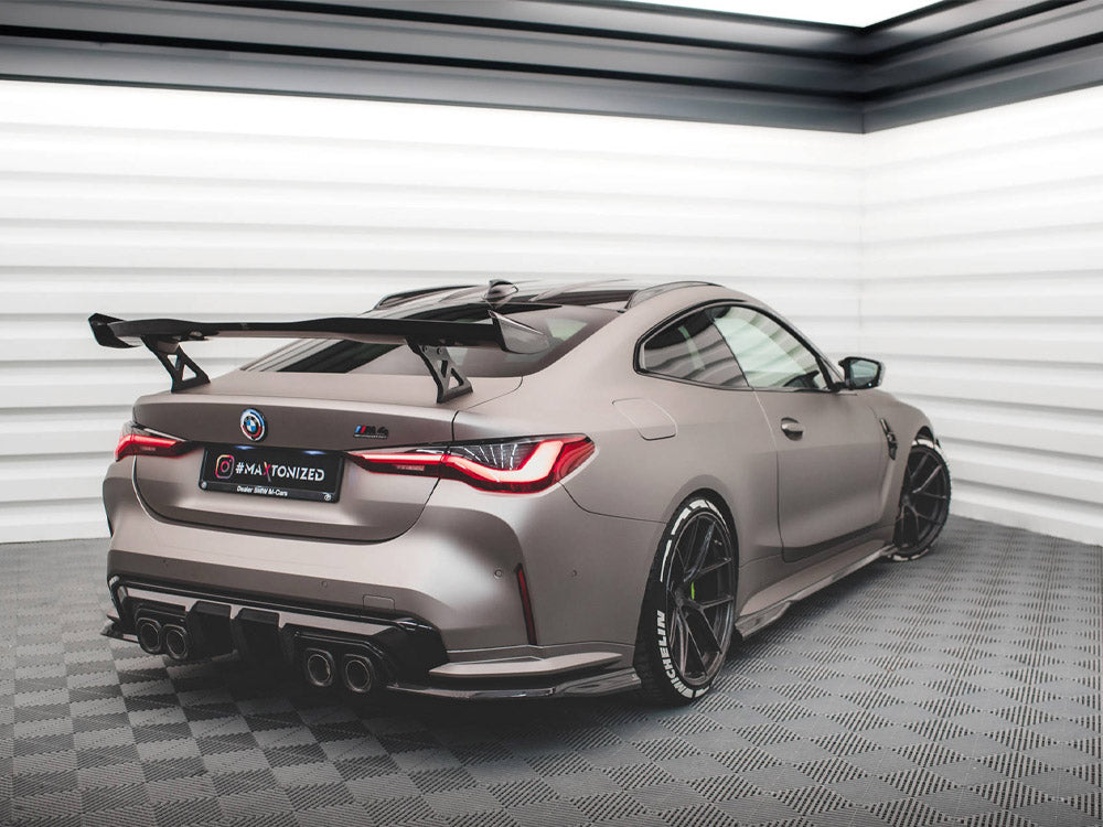 Maxton Design Carbon Fiber Rear Side Splitters BMW M4 G82 - CF-BM-4-G82-M-RSD1-245-P - Image 2