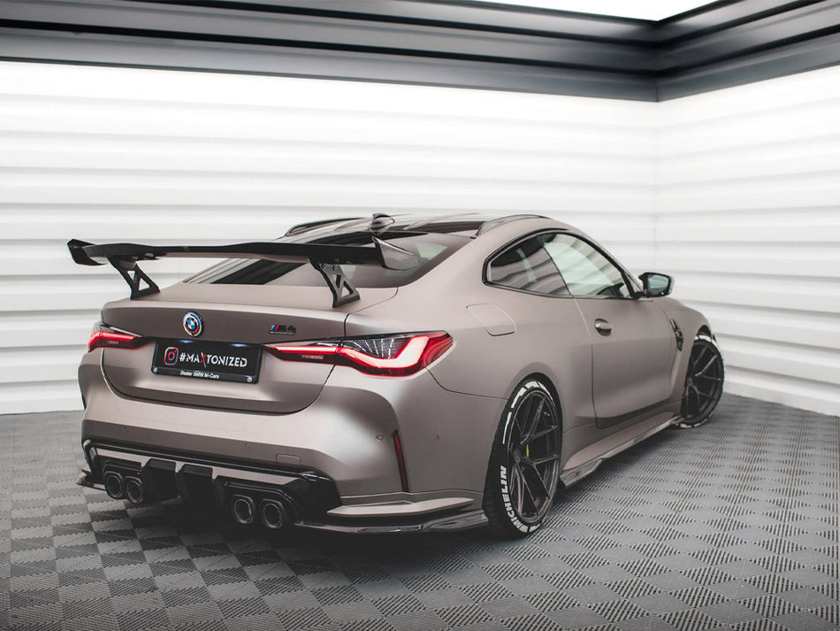Maxton Design Carbon Fiber Rear Side Splitters BMW M4 G82 - CF-BM-4-G82-M-RSD1-245-P - Image 2