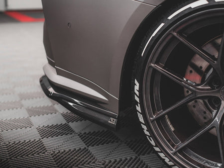 Maxton Design Carbon Fiber Rear Side Splitters BMW M4 G82 - CF-BM-4-G82-M-RSD1-245-P - Image 9