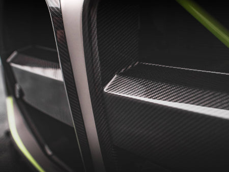 Maxton Design Carbon Fiber Front Grill + License Plate Holder Base BMW M4 G82 / M3 G80 - CF-BM-4-G82-M-G1-245V-P - Image 18