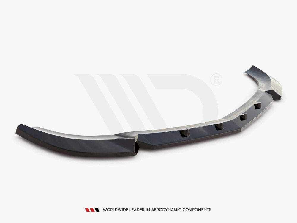 Maxton Design Front Splitter V.1 Mercedes-Benz C Coupe / Sedan / Estate AMG-Line C204 / W204 Facelift / S204 Facelift - ME-C-204F-AMGLINE-C-FD1G - Image 5