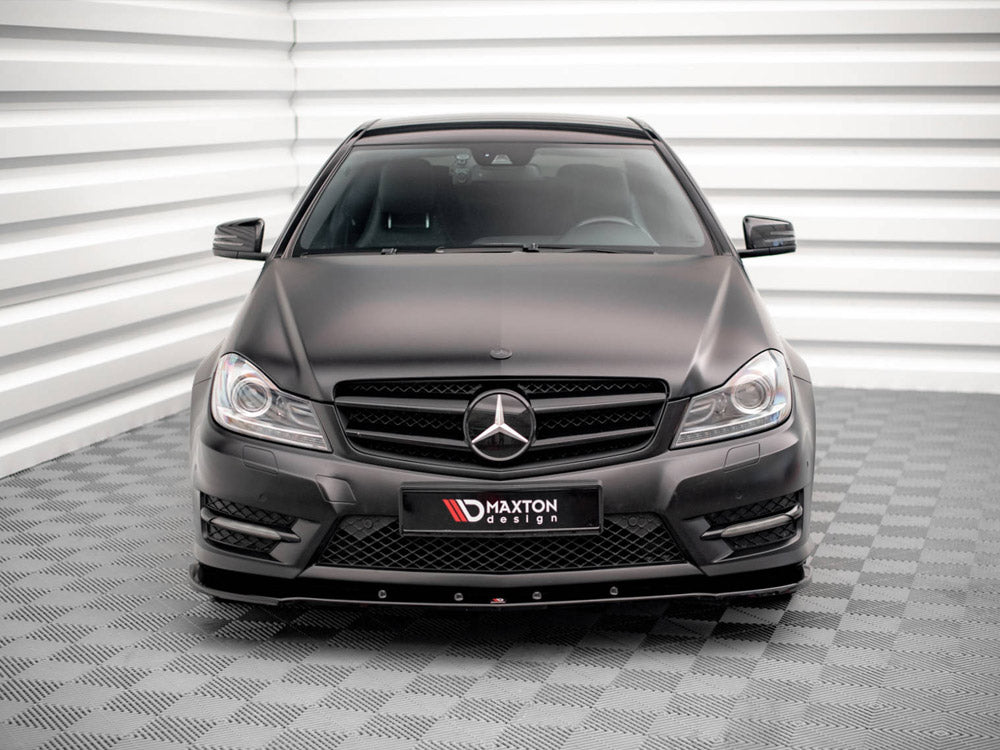 Maxton Design Front Splitter V.2 Mercedes-Benz C Coupe / Sedan / Estate AMG-Line C204 / W204 Facelift / S204 Facelift - ME-C-204F-AMGLINE-C-FD2G - Image 3