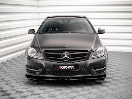 Maxton Design Front Splitter V.2 Mercedes-Benz C Coupe / Sedan / Estate AMG-Line C204 / W204 Facelift / S204 Facelift - ME-C-204F-AMGLINE-C-FD2G - Image 3