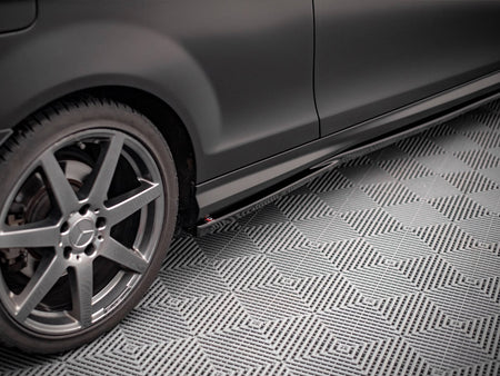 Maxton Design Side Skirts Diffusers Mercedes-Benz C Coupe / Sedan / Estate AMG-Line C204 / W204 Facelift / S204 Facelift - ME-C-204F-AMGLINE-C-SD1G - Image 4