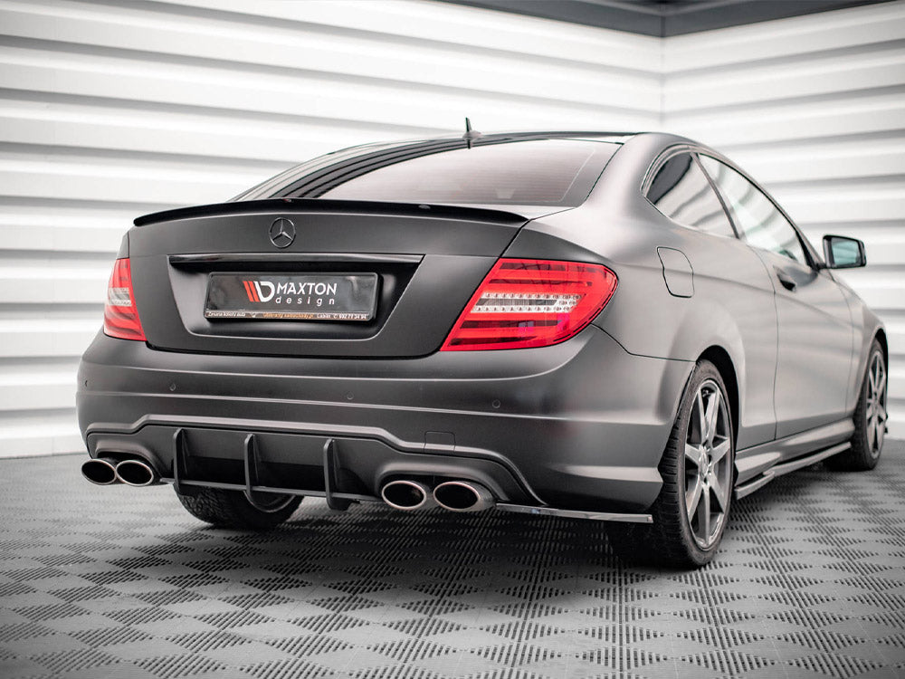 Maxton Design Spoiler CAP Mercedes C Sedan W204 / C Coupe C204 - ME-C-204F-AMGLINE-CAP1G - Image 2