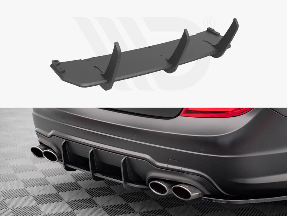 MAXTON DESIGN Street Pro Rear Diffuser Mercedes C Coupe AMG-Line C204