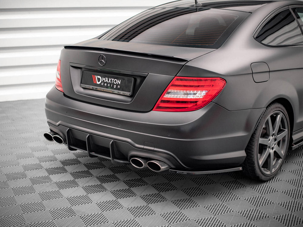 Maxton Design Street Pro Rear Diffuser Mercedes C Coupe AMG-Line C204 - MEC204FAMGLINECCNC-RS1B - Image 3
