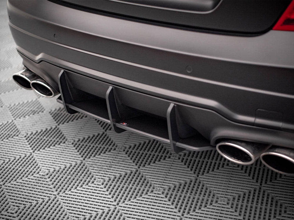 Maxton Design Street Pro Rear Diffuser Mercedes C Coupe AMG-Line C204 - MEC204FAMGLINECCNC-RS1B - Image 4