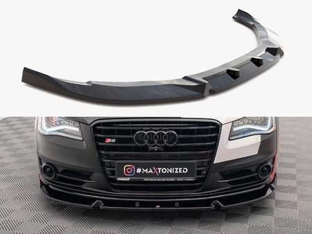 Maxton Design Front Splitter V.2 Audi S8 D4 - AU-A8-D4-SLINE-FD2G - Image 1