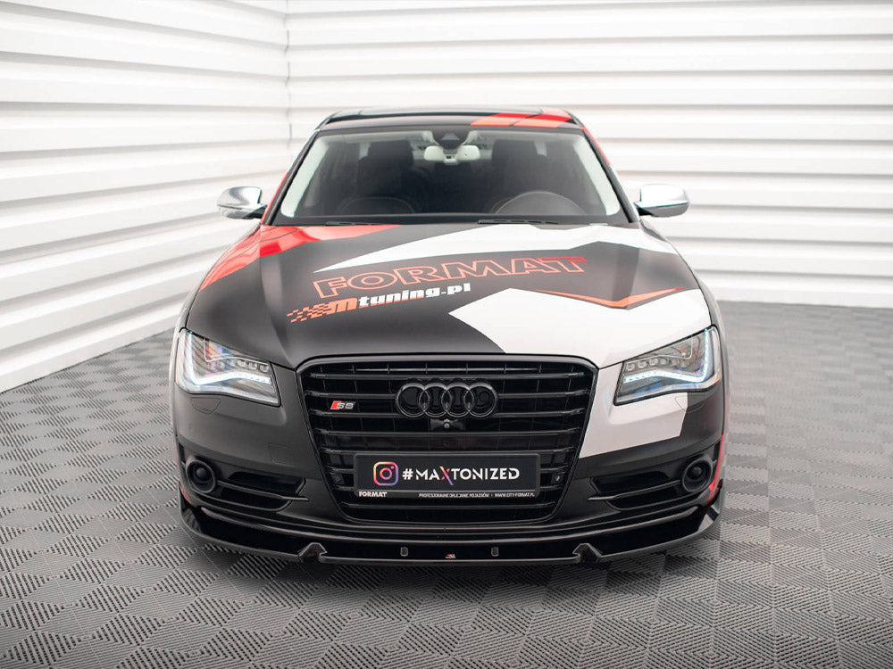 Maxton Design Front Splitter V.2 Audi S8 D4 - AU-A8-D4-SLINE-FD2G - Image 3