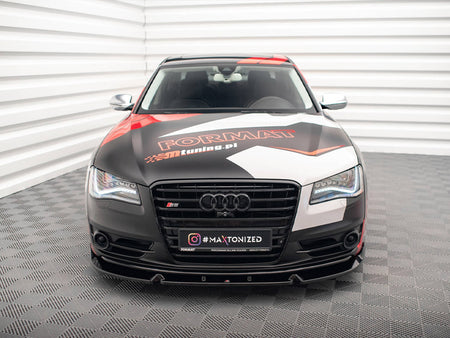 Maxton Design Front Splitter V.2 Audi S8 D4 - AU-A8-D4-SLINE-FD2G - Image 3