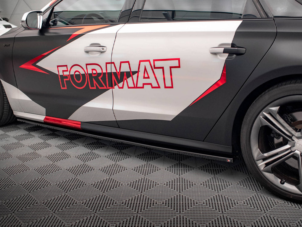 Side Skirts Diffusers V.1 Audi S8 D4