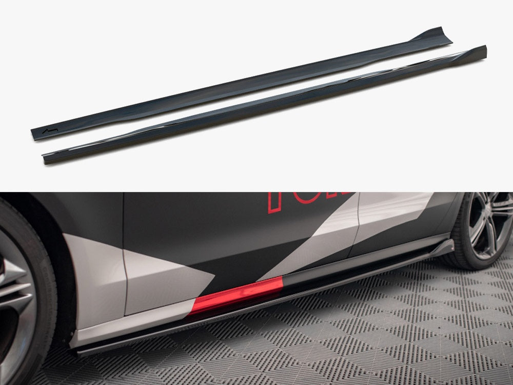 Maxton Design Side Skirts Diffusers V.2 Audi S8 D4 - AU-A8-D4-SLINE-SD2G - Image 1