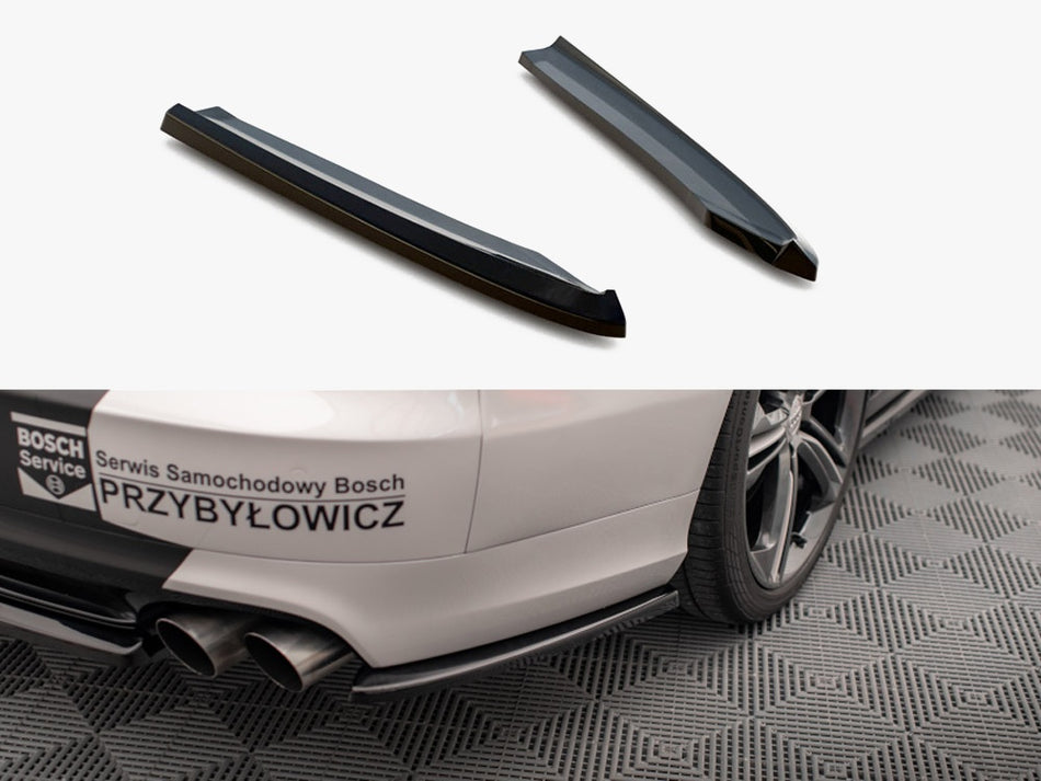 Maxton Design Rear Side Splitters Audi S8 D4 - AU-A8-D4-SLINE-RSD1G - Image 1