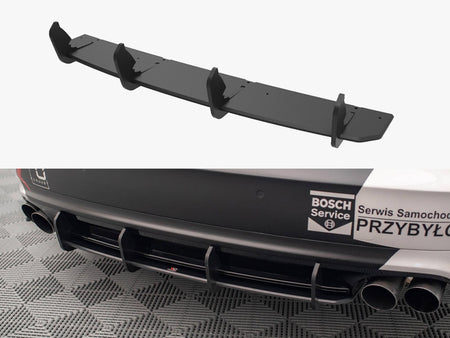 Maxton Design Street Pro Rear Diffuser Audi S8 D4 - AUA8D4SLINECNC-RS1B - Image 1