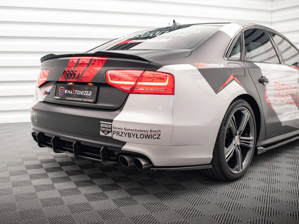 Maxton Design Street Pro Rear Diffuser Audi S8 D4 - AUA8D4SLINECNC-RS1B - Image 3