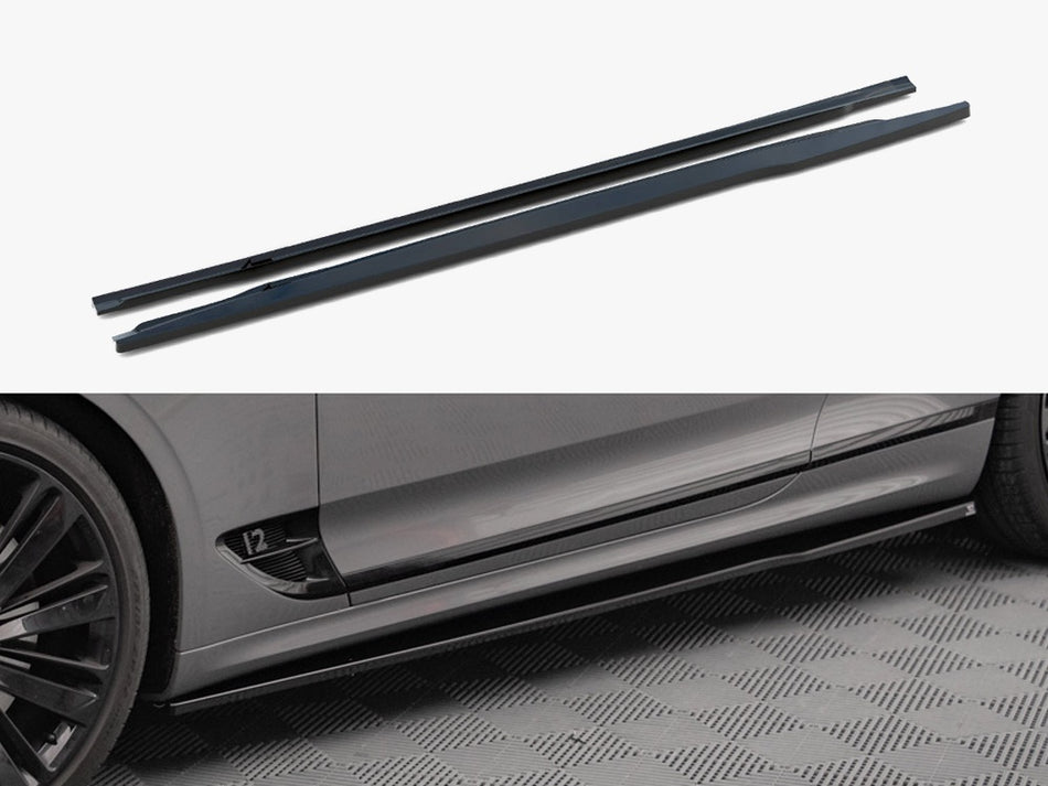 Maxton Design Side Skirts Diffusers Bentley Continental Convertible GT Mk3 - BE-CO-3-GT-CA-SD1G - Image 1