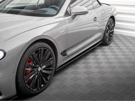Maxton Design Side Skirts Diffusers Bentley Continental Convertible GT Mk3 - BE-CO-3-GT-CA-SD1G - Image 3