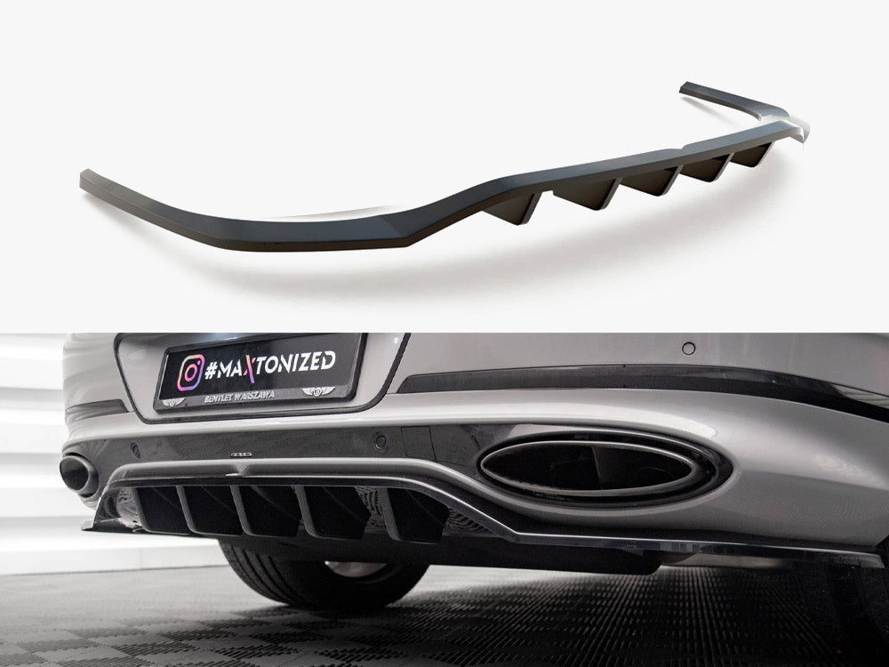 Maxton Design Rear Splitter (Vertical Bars) Bentley Continental Convertible GT Mk3 - BE-CO-3-GT-CA-RD1G+RD2G - Image 1