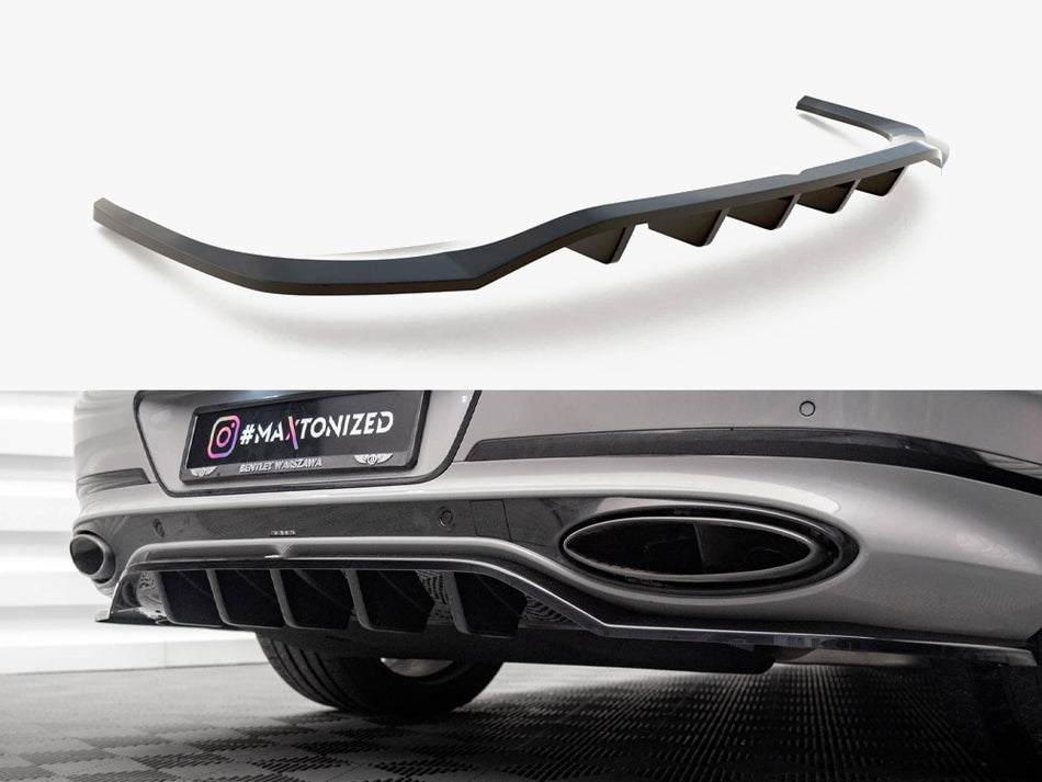 Maxton Design Rear Splitter (Vertical Bars) Bentley Continental Convertible GT Mk3 - BE-CO-3-GT-CA-RD1G+RD2G - Image 1
