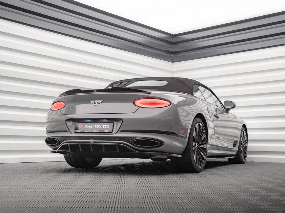Rear Splitter (Vertical Bars) Bentley Continental Convertible GT Mk3