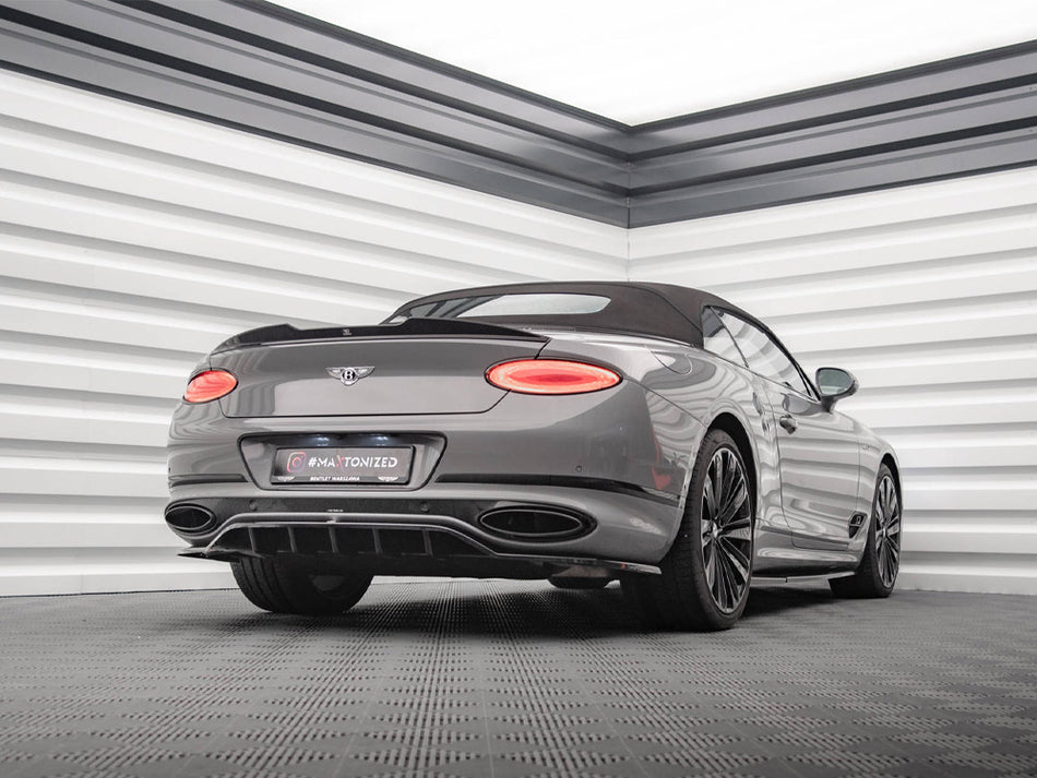 Rear Splitter (Vertical Bars) Bentley Continental Convertible GT Mk3