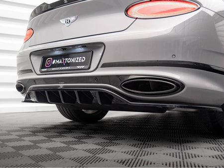 Rear Splitter (Vertical Bars) Bentley Continental Convertible GT Mk3