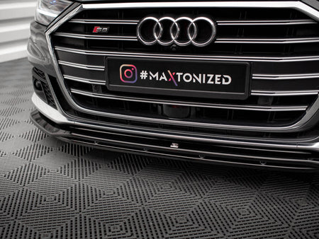 Maxton Design Front Splitter V.1 Audi S8 / A8 S-Line D5 - AU-S8-D5-FD1G+FD1RG - Image 4