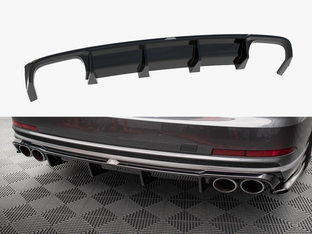 Maxton Design Rear Valance Audi S8 D5 - AU-S8-D5-RS1G - Image 1