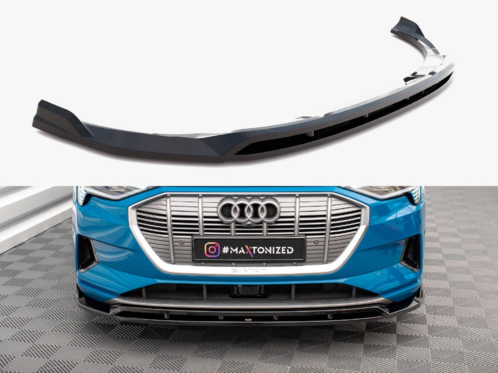 Maxton Design Front Splitter V.2 Audi e-Tron - AU-ETRON-1-FD2G+FD2RG - Image 1